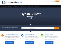 Desktop screenshot for dynamixhost.com