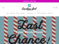 Desktop screenshot for carolinagirltrading.com