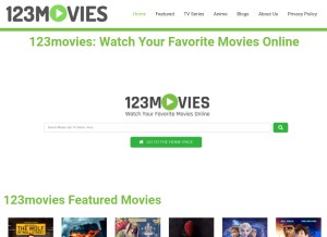 How 123movies-website.online looks like on a tablet such as an iPad.