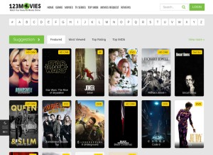 How 123movies4u.cz looks like on a tablet such as an iPad.