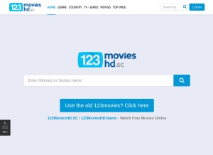 How 123movieshd.cloud looks like on a tablet such as an iPad.