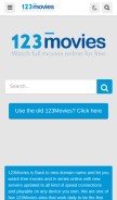 How 123moviess.cc looks like on a mobile device such as an iPhone.