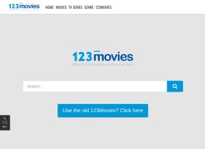 How 123moviess.cc looks like on a tablet such as an iPad.