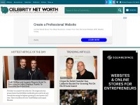 Desktop screenshot for celebritynetworth.com