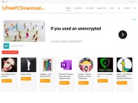 Desktop screenshot for freepcdownload.net