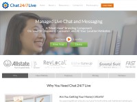 Desktop screenshot for chat247live.com