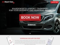 Desktop screenshot for jetairportcars.com