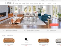 Desktop screenshot for article.com