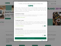 Desktop screenshot for cbre.ch