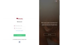 Desktop screenshot for kismia.com