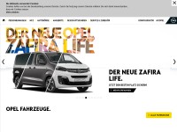 Desktop screenshot for opel.de