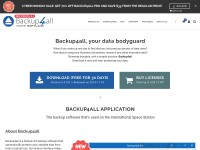 Desktop screenshot for backup4all.com