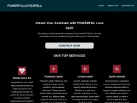 Desktop screenshot for powerfullovespell.love