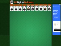 Desktop screenshot for 247spidersolitaire.com
