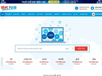 Desktop screenshot for bkns.vn