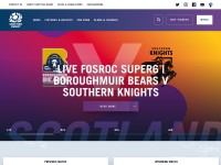 Desktop screenshot for scottishrugby.org