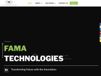 Desktop screenshot for famatechnologies.com