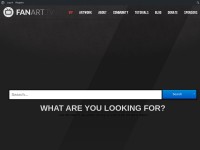 Desktop screenshot for fanart.tv