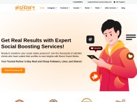 Desktop screenshot for boost-social-media.com