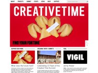 Desktop screenshot for creativetime.org