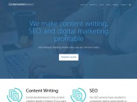 Desktop screenshot for contentwriterireland.ie