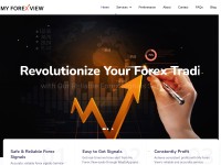 Desktop screenshot for myforexview.com
