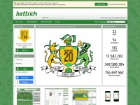 Desktop screenshot for hattrick.org