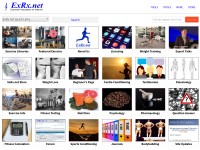 Desktop screenshot for exrx.net