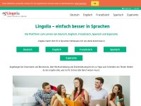Desktop screenshot for lingolia.com