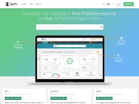 Desktop screenshot for spyfu.com