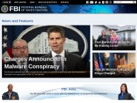 Desktop screenshot for fbi.gov