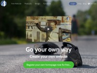 Desktop screenshot for page4.me