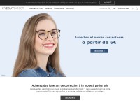 Desktop screenshot for eyebuydirect.com