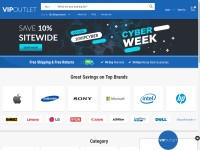 Desktop screenshot for vipoutlet.com