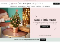 Desktop screenshot for bloomandwild.com