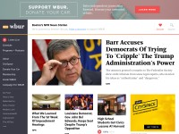 Desktop screenshot for wbur.org