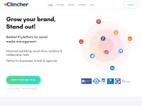 Desktop screenshot for eclincher.com