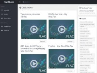 Desktop screenshot for flacmusicfinder.com