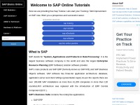 Desktop screenshot for sapbrainsonline.com