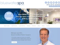 Desktop screenshot for bluewaterspa.com