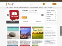 Desktop screenshot for aafp.org