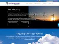 Desktop screenshot for customweather.com