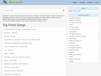Desktop screenshot for mp3inators.info