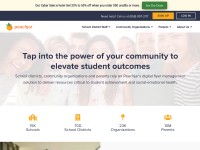 Desktop screenshot for peachjar.com