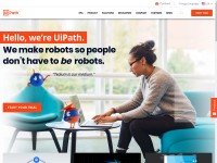Desktop screenshot for uipath.com