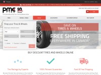 Desktop screenshot for pmctire.com