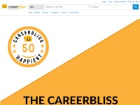 Desktop screenshot for careerbliss.com