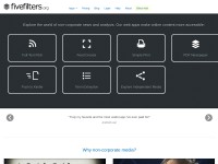 Desktop screenshot for fivefilters.org
