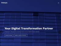 Desktop screenshot for intesys.it