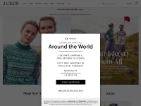 Desktop screenshot for jcrew.com